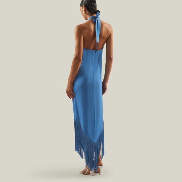 Taller Marmo kaftan dress with statement sleeves – designer fashion Coveti