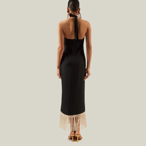 Taller Marmo kaftan dress with statement sleeves – designer fashion Coveti