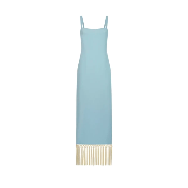 Blue Dresses luxury Clothing from Coveti Marketplace
