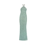 Green Dresses luxury Clothing from Coveti Marketplace