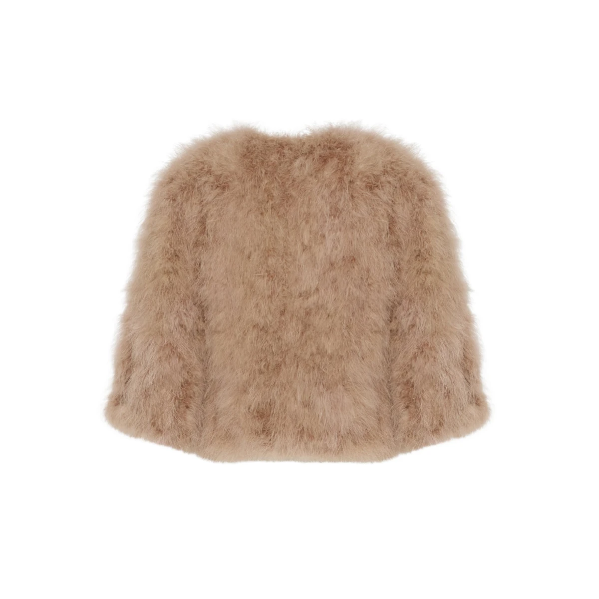 Short feather jacket - Image 1