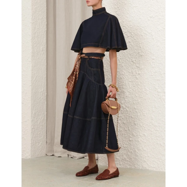 Elevate your elegance in this Zimmermann Skirts   from the 2025 resort wear edit