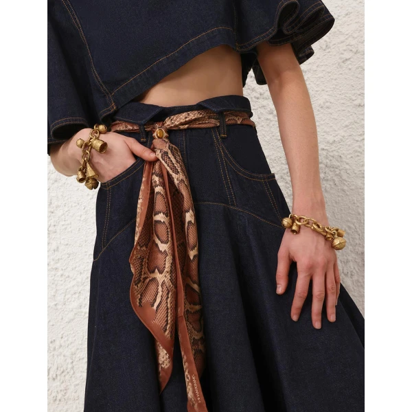 Elevate your elegance in this Zimmermann Skirts   from the 2025 resort wear edit