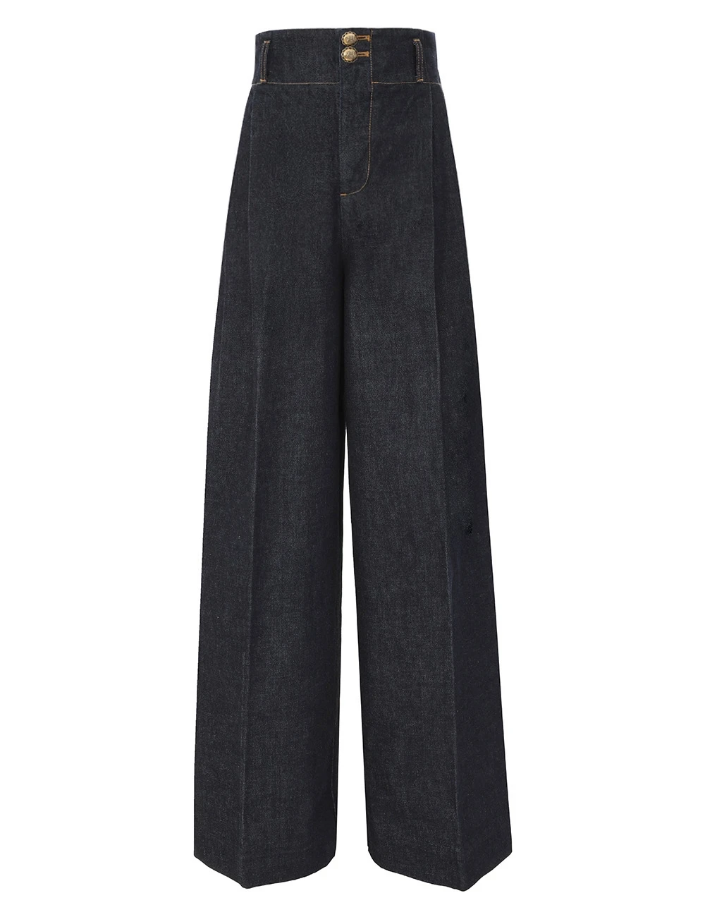 Zimmermann Hypnotic Denim Tailored Pant | Ready to Wear 2025 Collection Coveti Elevate your elegance in this Zimmermann Pants from the 2025 resort wear edit