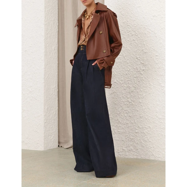 Elevate your elegance in this Zimmermann Coats   from the 2025 resort wear edit