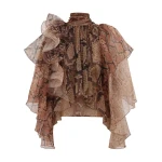Elevate your elegance in this Zimmermann Tops   from the 2025 resort wear edit