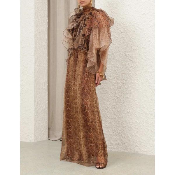 Elevate your elegance in this Zimmermann Dresses   from the 2025 resort wear edit