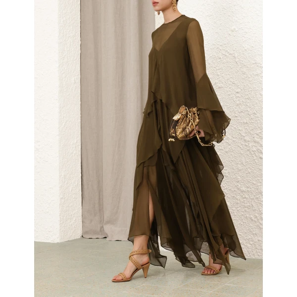 Elevate your elegance in this Zimmermann Dresses   from the 2025 resort wear edit