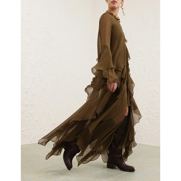 Elevate your elegance in this Zimmermann Dresses   from the 2025 resort wear edit