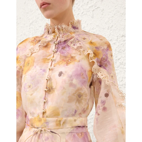 Elevate your elegance in this Zimmermann Tops   from the 2025 resort wear edit