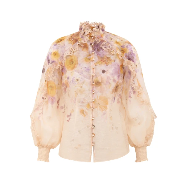 Elevate your elegance in this Zimmermann Tops   from the 2025 resort wear edit