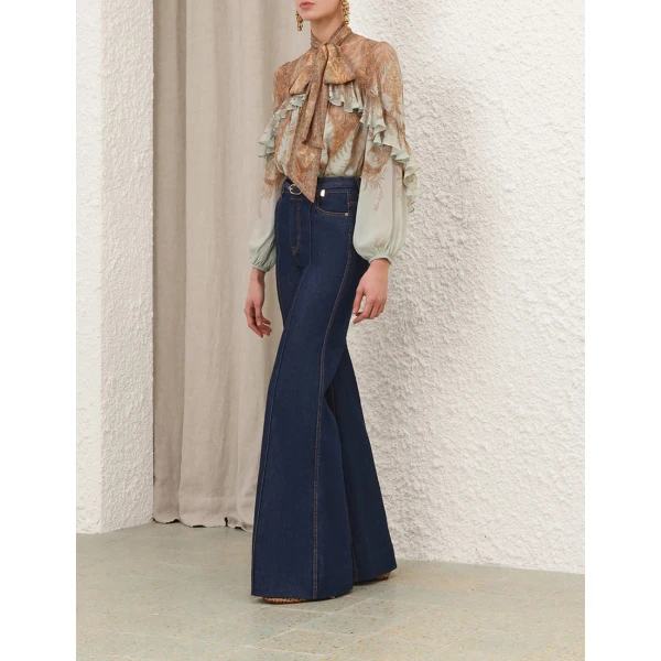 Elevate your elegance in this Zimmermann Tops   from the 2025 resort wear edit