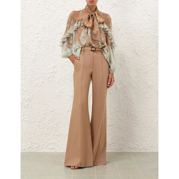 Elevate your elegance in this Zimmermann Tops   from the 2025 resort wear edit