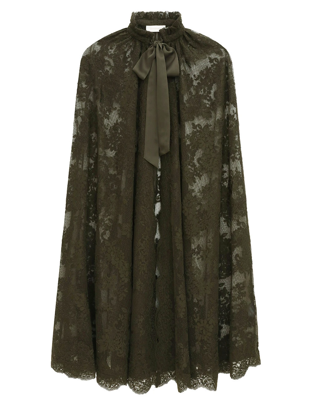 Zimmermann Memento Lace Cape | Ready to Wear 2025 Collection Coveti Elevate your elegance in this Zimmermann Coats from the 2025 resort wear edit