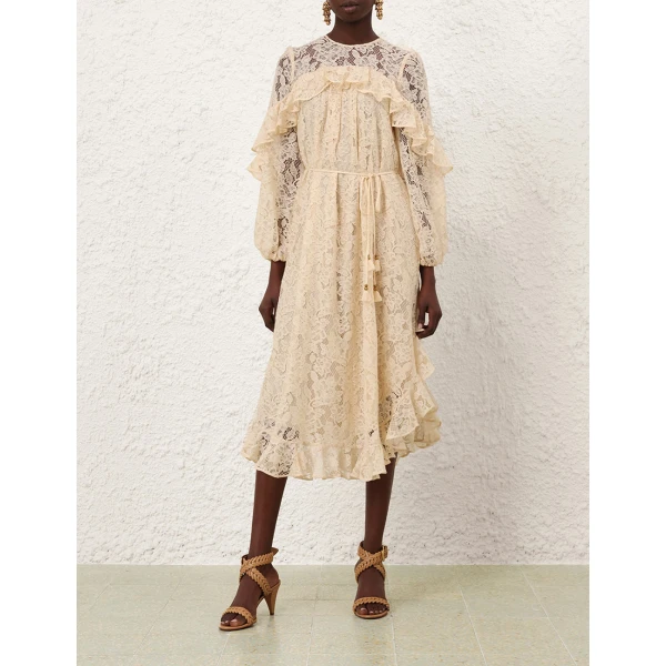 Elevate your elegance in this Zimmermann Dresses   from the 2025 resort wear edit