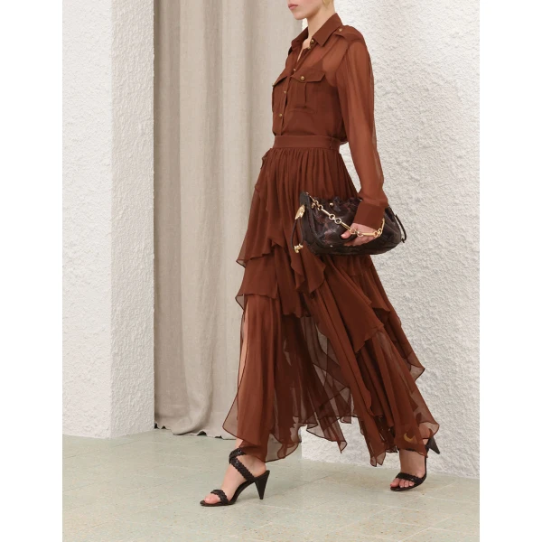 Elevate your elegance in this Zimmermann Skirts   from the 2025 resort wear edit