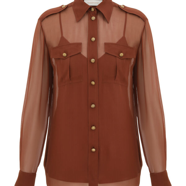 Elevate your elegance in this Zimmermann Tops   from the 2025 resort wear edit
