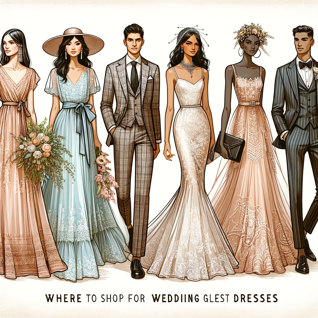 where to shop for wedding guest dresses luxury Fashion & Style Guide from Coveti Marketplace