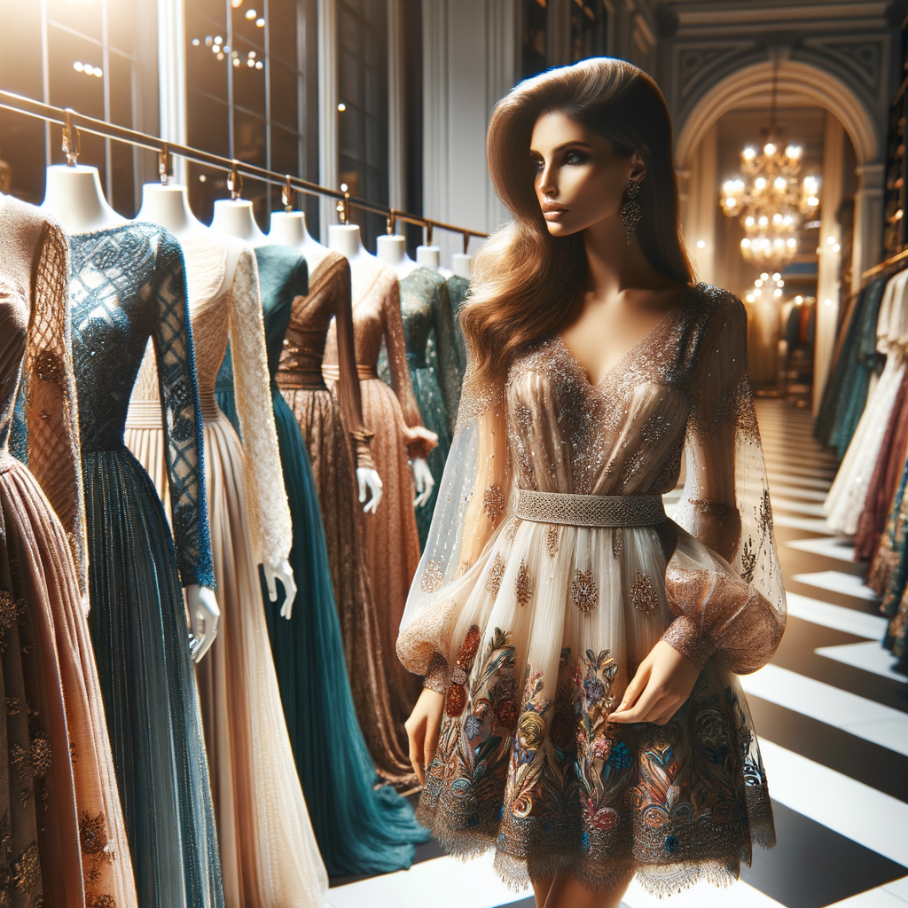 where to find elegant wedding guest dresses? luxury Fashion & Style Guide from Coveti Marketplace