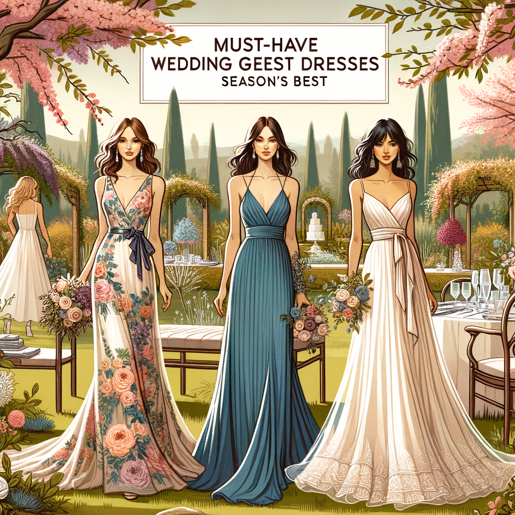 what are the best wedding guest dresses this season? luxury Fashion & Style Guide from Coveti Marketplace