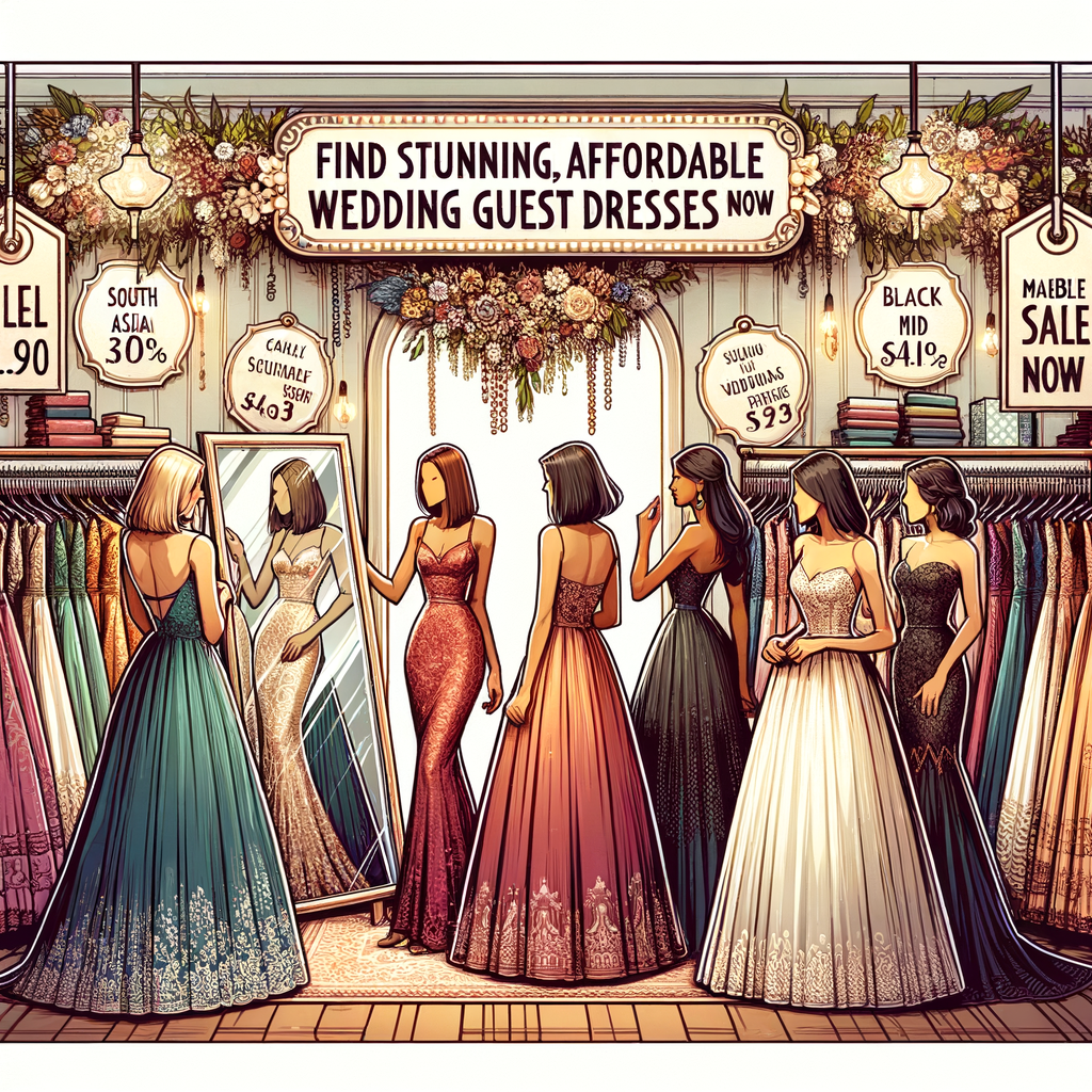 where to find affordable wedding guest dresses luxury Fashion & Style Guide from Coveti Marketplace