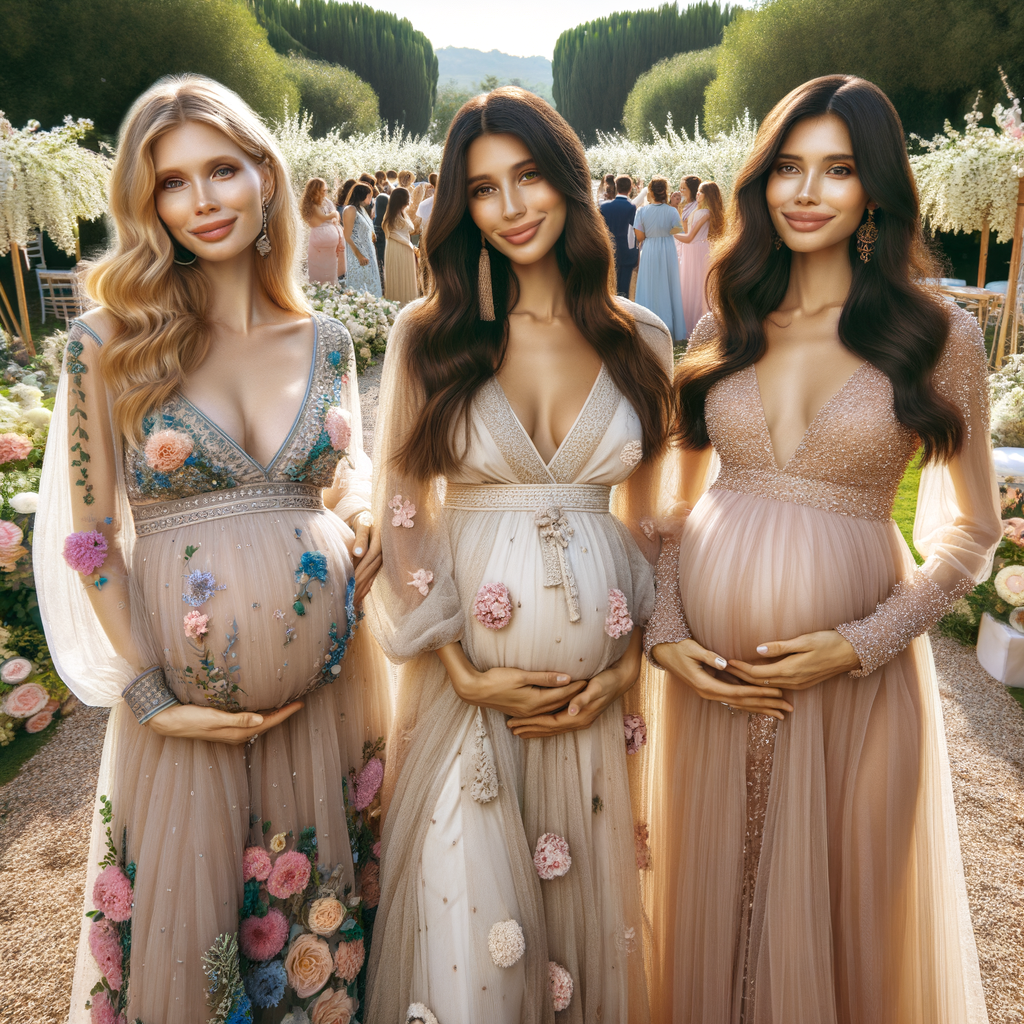 wedding guest dresses when pregnant luxury Fashion & Style Guide from Coveti Marketplace