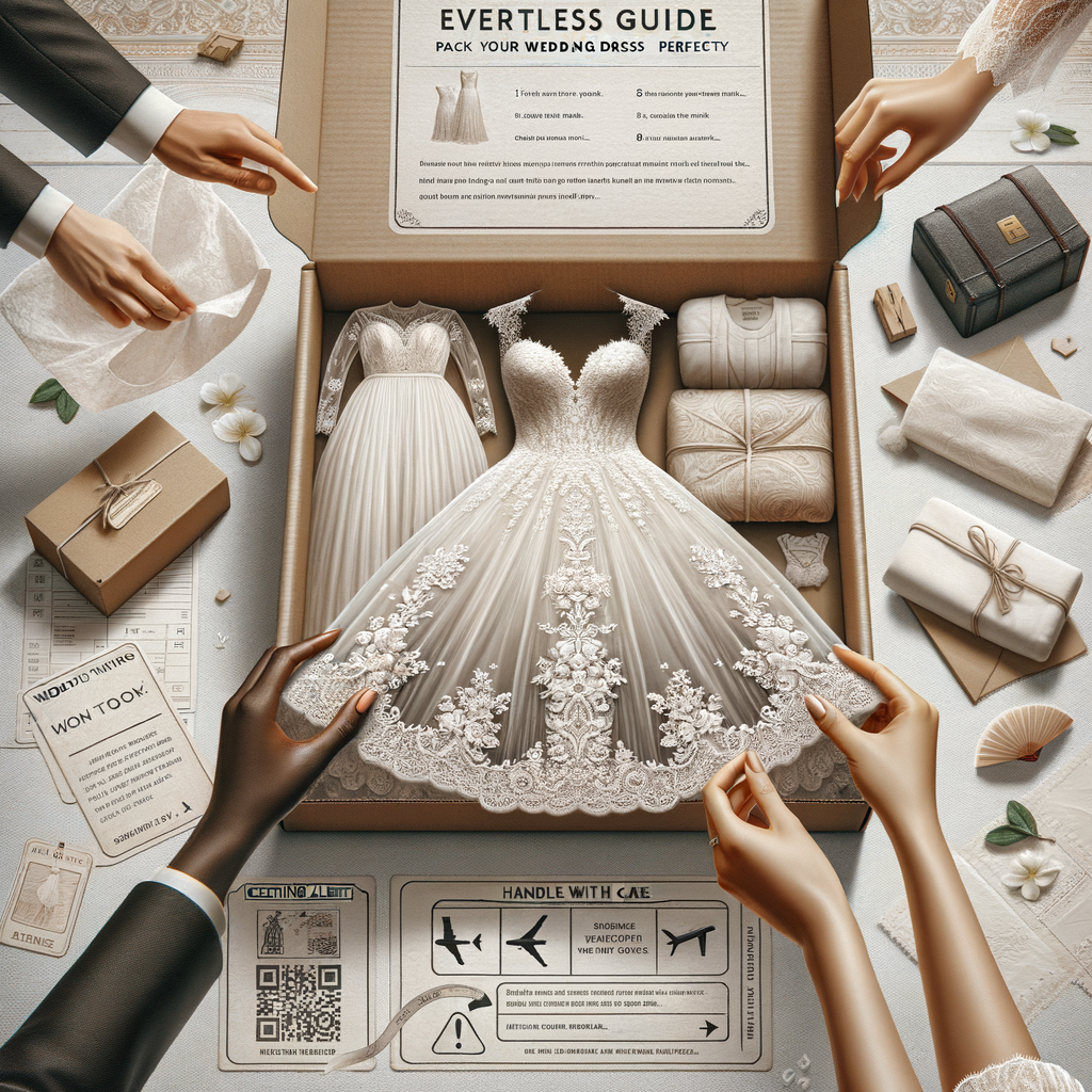 how to pack your wedding dress for a destination wedding luxury Fashion & Style Guide from Coveti Marketplace