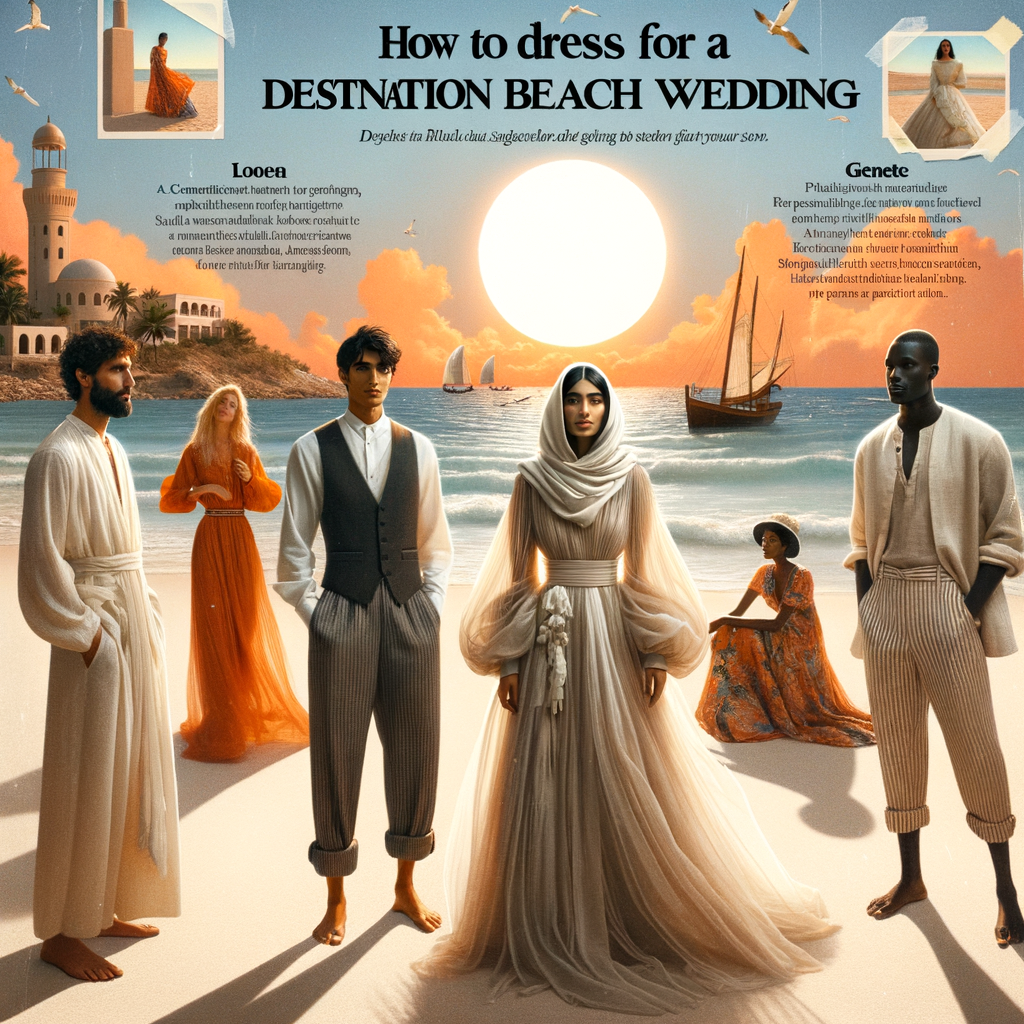 how to dress for a destination beach wedding luxury Fashion & Style Guide from Coveti Marketplace