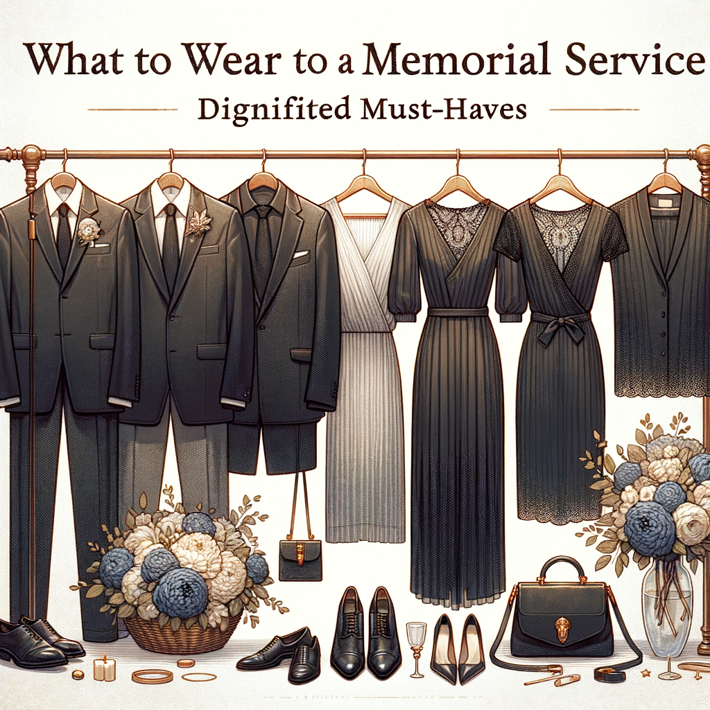 what to wear to a memorial service luxury What to wear from Coveti Marketplace