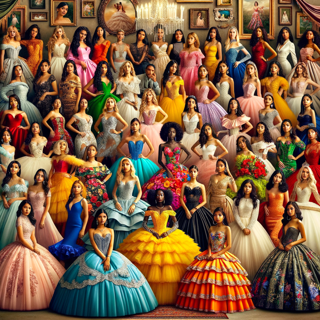 what to wear to a quinceanera luxury What to wear from Coveti Marketplace