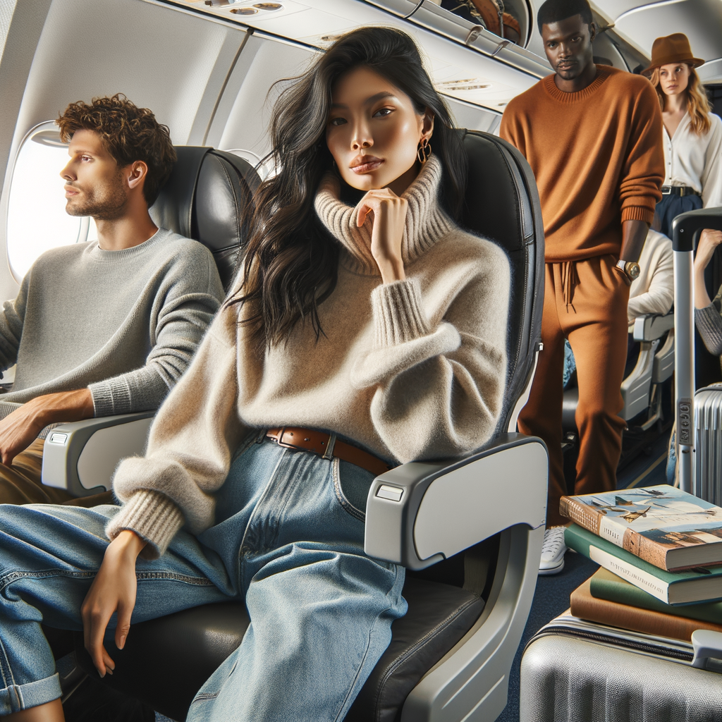 what to wear on a long flight luxury What to wear from Coveti Marketplace