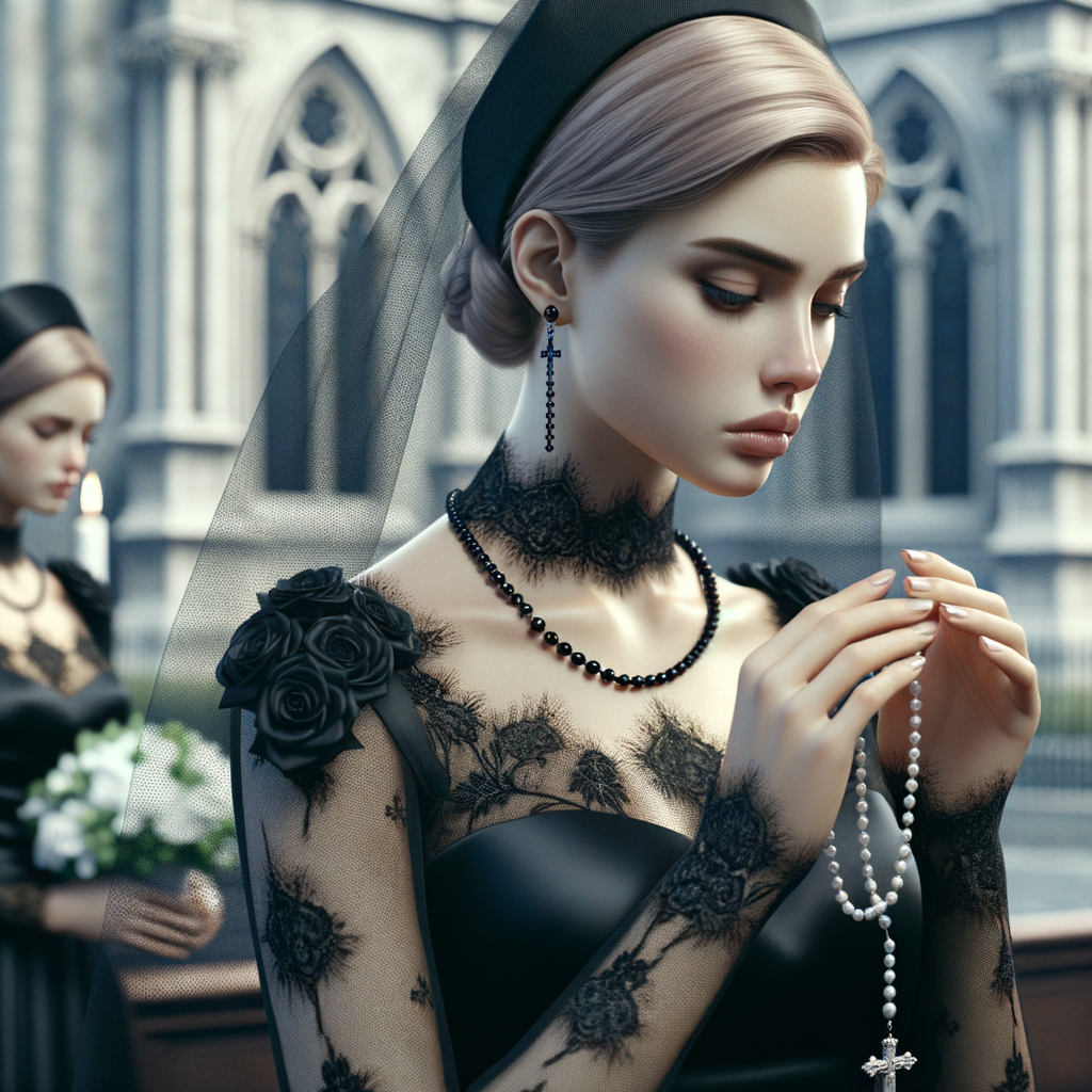 what to wear to a catholic funeral woman luxury What to wear from Coveti Marketplace