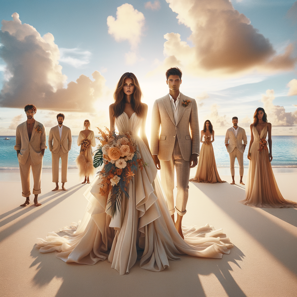 what to wear for a wedding at the beach luxury What to wear from Coveti Marketplace