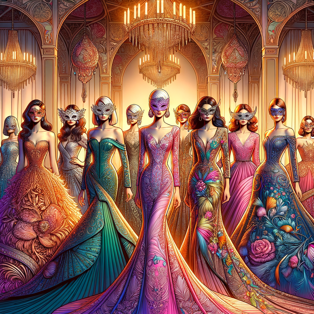 what type of dress do you wear to a masquerade luxury What to wear from Coveti Marketplace
