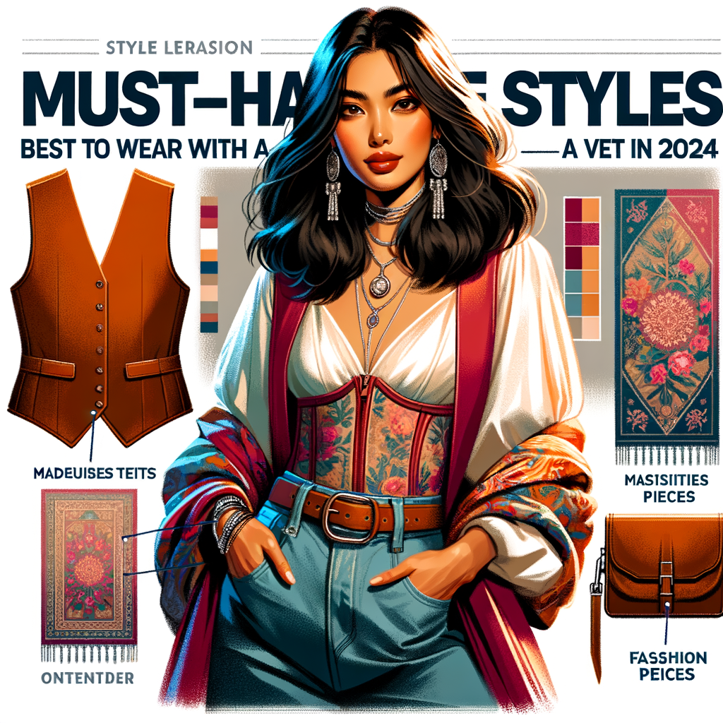what to wear with a vest female 2024 luxury What to wear from Coveti Marketplace