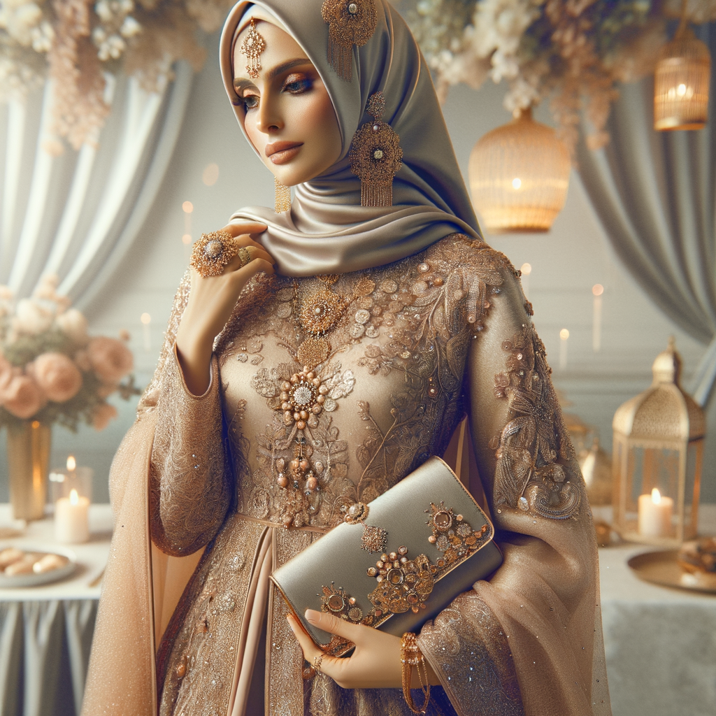 Muslim Wedding Dress For Luxury Wedding Modest Style