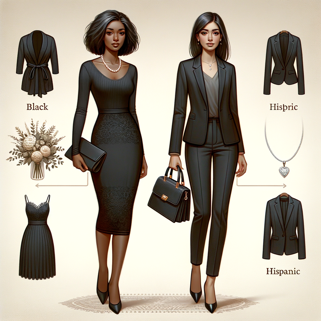 what to wear for a funeral women luxury What to wear from Coveti Marketplace