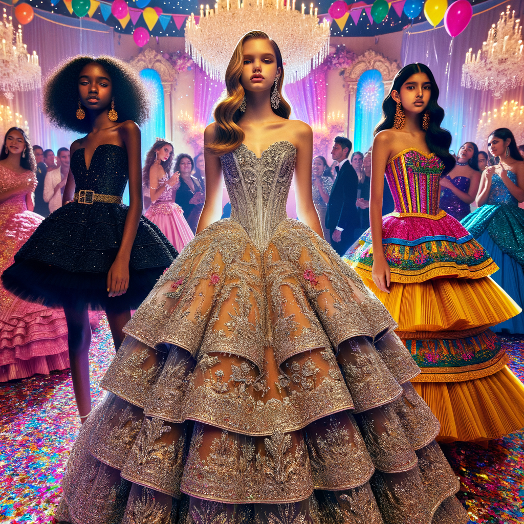 what do girls wear to a quinceanera luxury What to wear from Coveti Marketplace