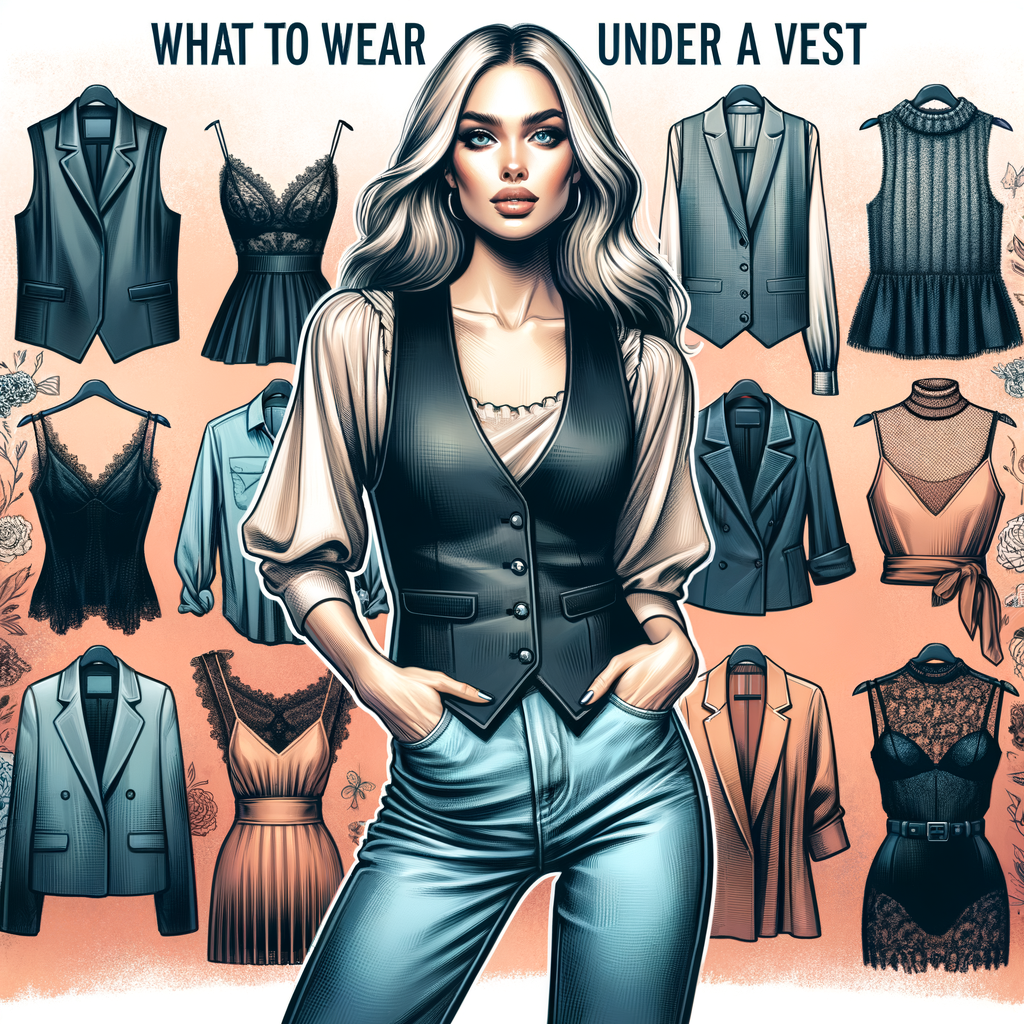 what to wear under a vest female luxury What to wear from Coveti Marketplace
