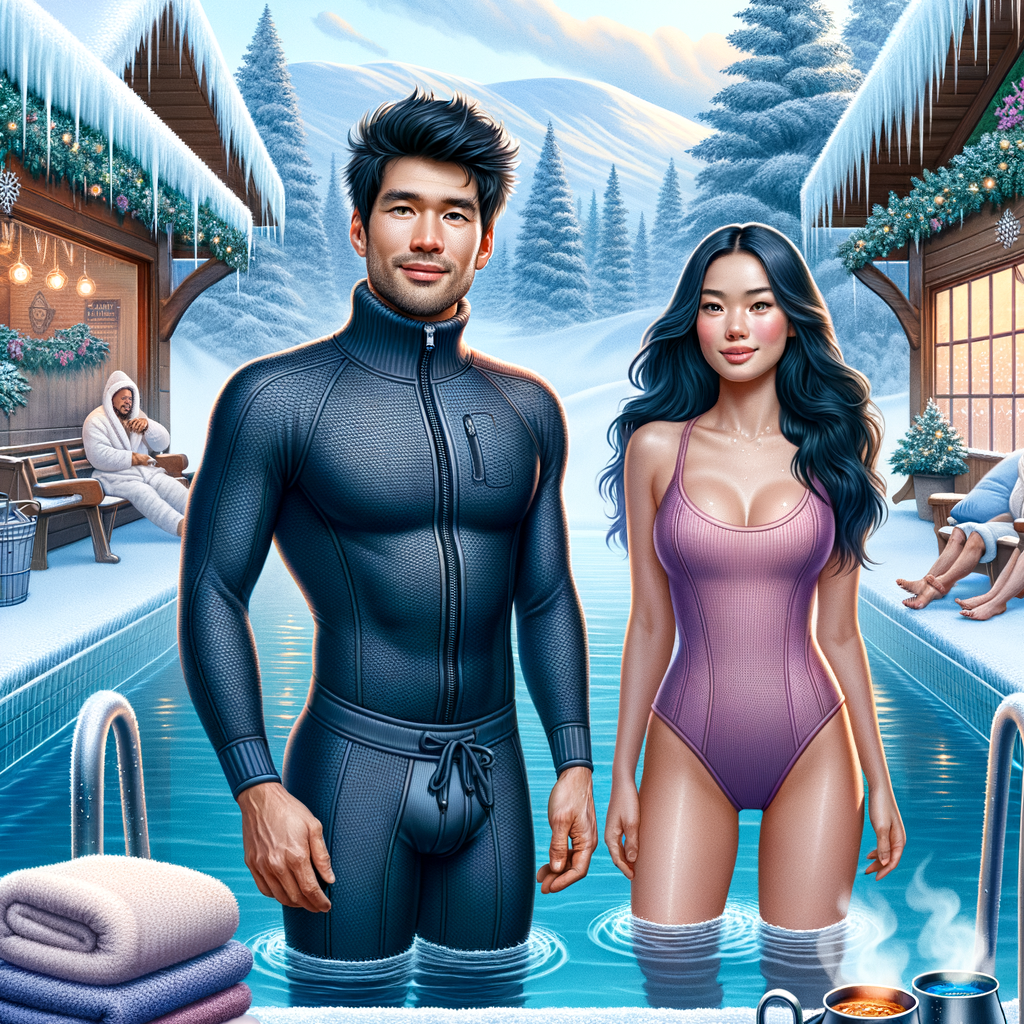 what to wear in a cold plunge luxury What to wear from Coveti Marketplace