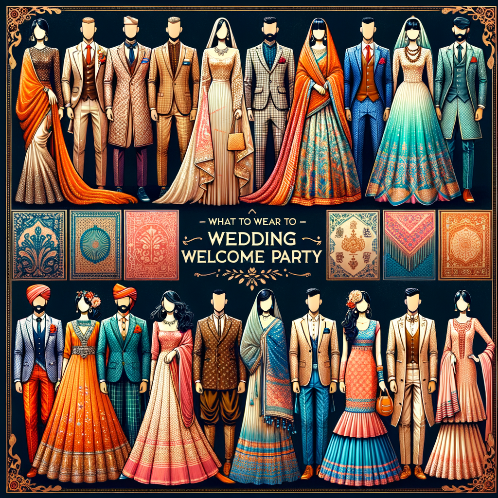 what to wear to a welcome party for a wedding luxury What to wear from Coveti Marketplace