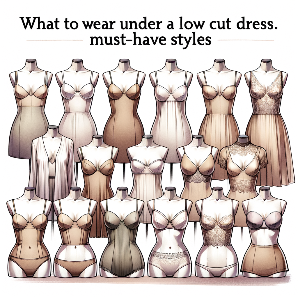 what to wear under a low cut dress luxury What to wear from Coveti Marketplace