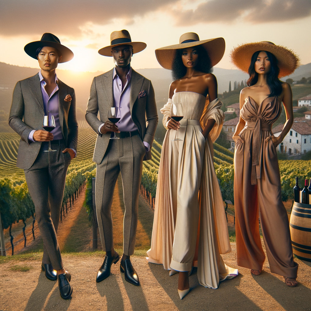 what to wear at a vineyard luxury What to wear from Coveti Marketplace