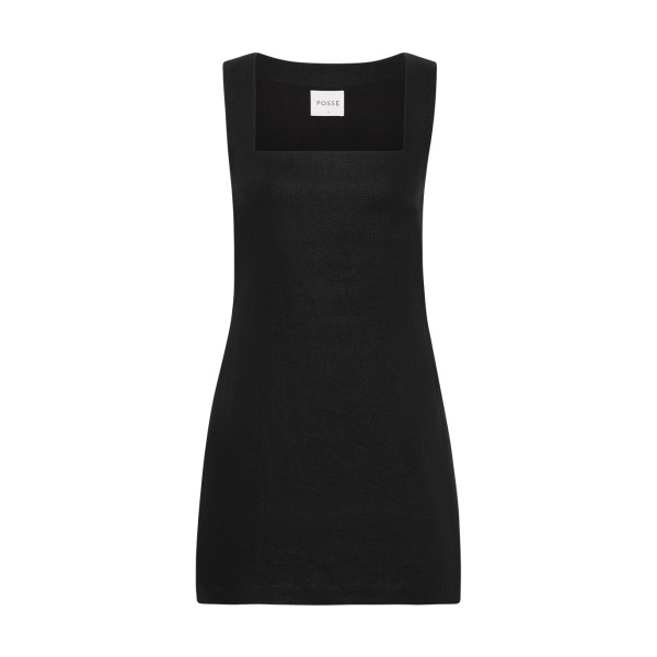Alice Mini Dress - Black by Posse the Label ‚Äì luxury dresses in Black available at Coveti