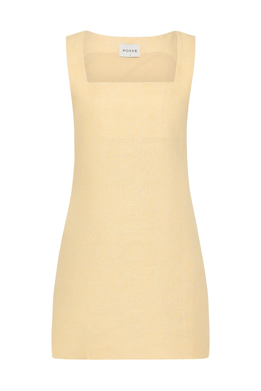 Posse Alice Mini Dress - Dusty Citron – Minimalist Sustainable Dresses | Coveti Alice Mini Dress - Dusty Citron by Posse the Label ‚Äì luxury dresses in Yellow available at Coveti