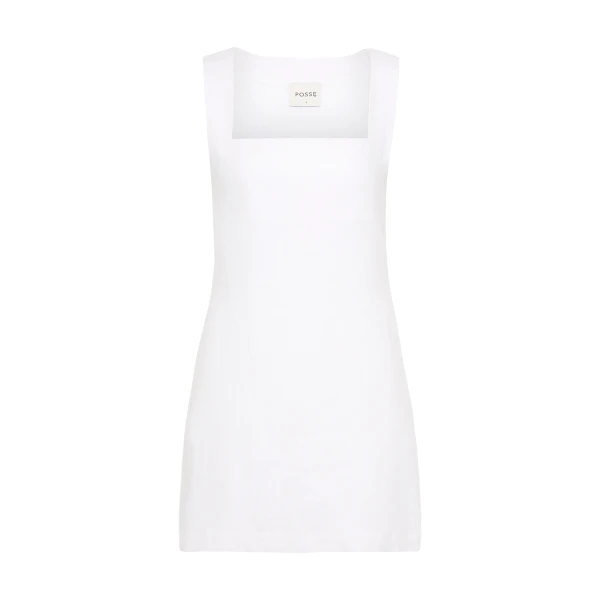 Alice Mini Dress - Ivory by Posse the Label ‚Äì luxury dresses in Ivory available at Coveti