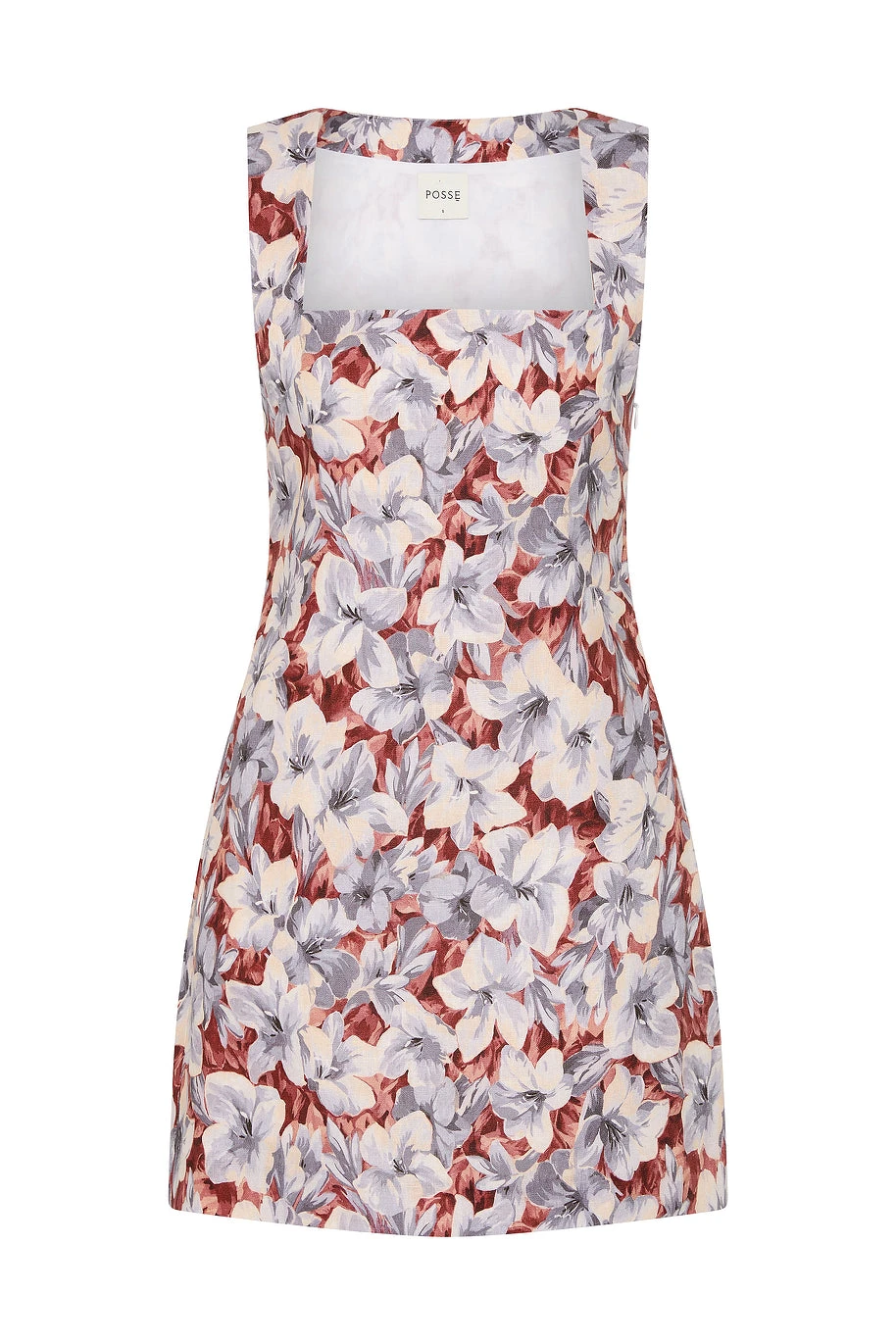 Posse Alice Mini Dress - Lily Garden – Minimalist Sustainable Dresses | Coveti Alice Mini Dress - Lily Garden by Posse the Label ‚Äì luxury dresses in Multicolour available at Coveti