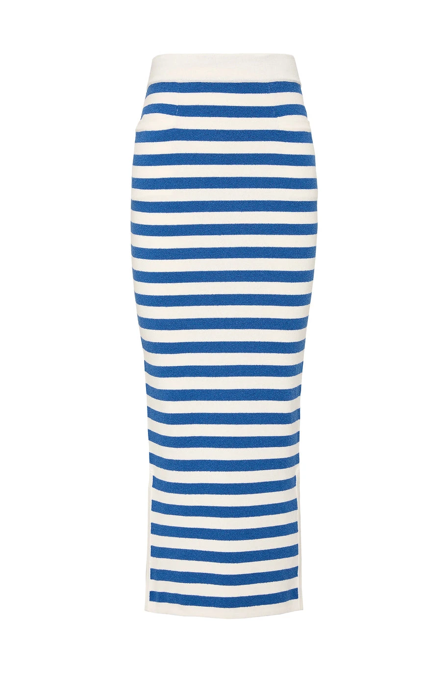 Posse Ari Skirt - Blue Stripe – Minimalist Sustainable Skirts | Coveti Ari Skirt - Blue Stripe by Posse the Label ‚Äì luxury skirts in Blue available at Coveti