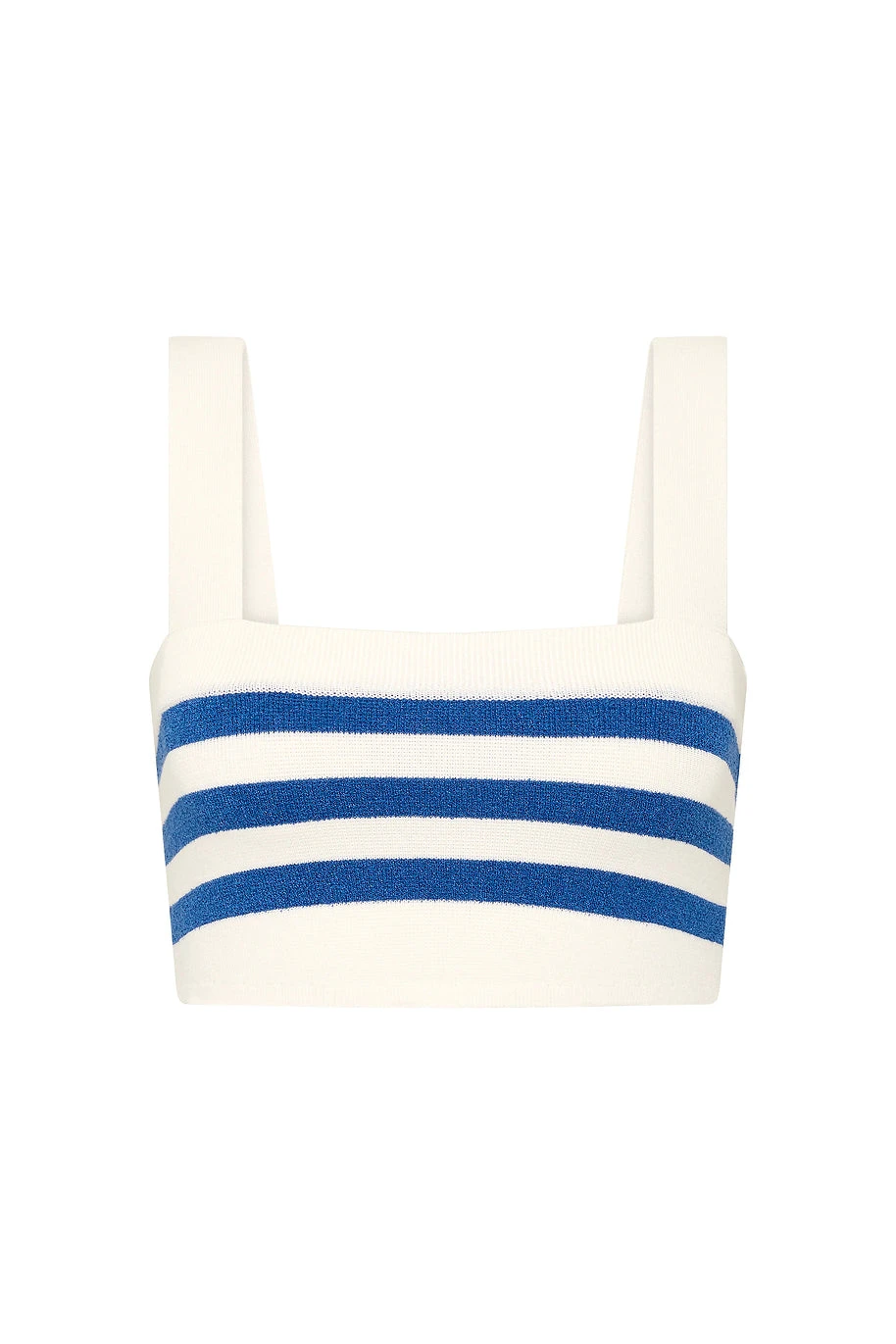 Posse Ari Top - Blue Stripe – Minimalist Sustainable Tops | Coveti Ari Top - Blue Stripe by Posse the Label ‚Äì luxury tops in Blue available at Coveti