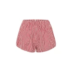 Aurelia Short - Red Gingham by Posse the Label ‚Äì luxury shorts in Red available at Coveti